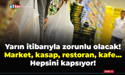 Yarın itibarıyla zorunlu olacak! Market, kasap, restoran, kafe... Hepsini kapsıyor!