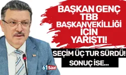 Başkan Genç, TBB Başkanvekilliği için yarıştı! Üç tur süren seçimin sonunda ise…