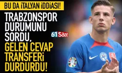 Trabzonspor, durumunu sordu, gelen cevap sonrası transferi durdurdu...