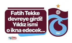 Fatih Tekke devreye girdi! Yıldız ismi o ikna edecek...