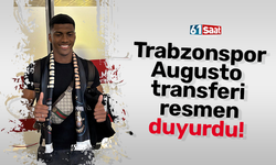 Trabzonspor, Augusto transferini KAP’a bildirdi!