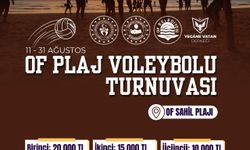 Of Sahilinde Plaj Voleybolu Heyecanı Başlıyor