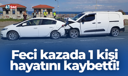 Feci kazada 1 kişi hayatını kaybetti!
