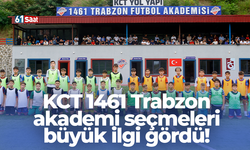 KCT 1461 Trabzon akademi seçmeleri büyük ilgi gördü!