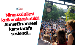 Minguzzi ailesi kutlamalara katıldı! Ahmet'in annesi karşı tarafa seslendi…