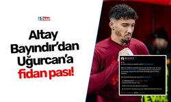 Altay Bayındır’dan Uğurcan’a fidan pası!