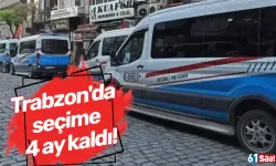 Trabzon'da seçime 4 ay kaldı!