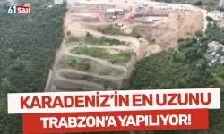 Karadeniz'in en uzun dağ kızağı Trabzon'a yapılıyor!