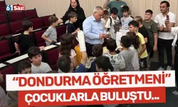 Trabzon'da “Dondurma Öğretmeni” çocuklarla buluştu...