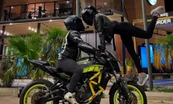 Akrobatik hareket yaparken kaza geçiren motorcu hayatını kaybetti