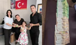 Küçük yürekten büyük ders! Nida Nur, bulduğu 1700 avroyu sahibine verdi