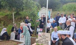 Şehit komiser, Trabzon'daki kabri başında anıldı!