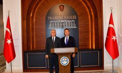 Danıştay Başsavcısı Erkan, Trabzon Valisi Yıldırım'ı ziyaret etti!