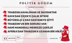 Politik Güğüm - 13 Ağustos 2025