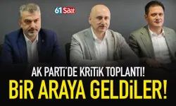 AK Parti Ortahisar teşkilatı Karaismailoğlu ile bir araya geldi