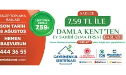 DAMLA KENT'TEN EV SAHİBİ OLMA FIRSATI BAŞLADI