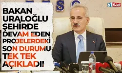 Bakan Uraloğlu, Trabzon’da ki projelerdeki son durumu tek tek açıkladı… Kule, Güney Çevre yolu ve Değirmendere tüneli..