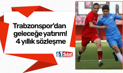 Trabzonspor'dan geleceğe yatırım! 4 yıllık sözleşme