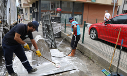 Akçaabat'ta temizlik çalışmaları titizlikle sürüyor