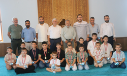 Of'ta yaz Kur'an kursunda başarılı olan öğrenciler ödüllendirildi!