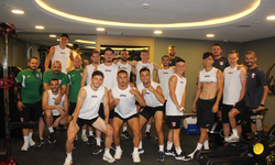 Sebat Gençlik Spor salonda çalıştı