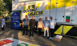 Trabzon’da “İş’te Güvenli Gelecek Tırı”na yoğun ilgi