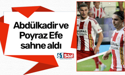 Abdülkadir ve Poyraz Efe sahne aldı