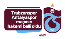 Trabzonspor - Antalyaspor maçının hakemi belli oldu