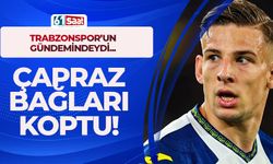 Trabzonspor peşindeydi, çapraz bağlarını kopardı