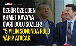 Özgür Özel’den Ahmet Kaya’ya övgü dolu sözler! “5 yılın sonunda rulo yapıp atacak”