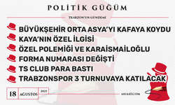 Politik Güğüm - 18 Ağustos 2025