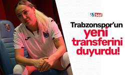 Trabzonspor yeni transferini duyurdu!