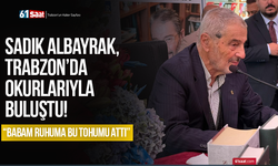Sadık Albayrak, Trabzon’da okurlarıyla buluştu: “Babam ruhuma bu tohumu attı”