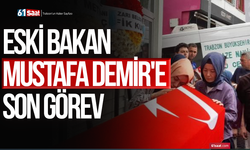 Eski Bakan Mustafa Demir'e son görev
