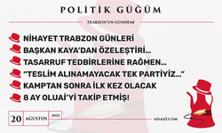 Politik Güğüm - 20 Ağustos 2025