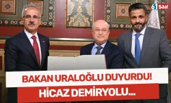 Bakan Uraloğlu duyurdu! Tarihi Hicaz demiryolu yeniden canlanıyor!