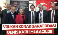 Volkan Konak Sanat Odası açıldı!