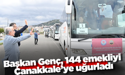 Başkan Genç, 144 emekliyi Çanakkale’ye uğurladı