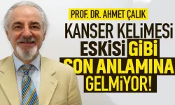 Prof. Dr. Adnan Çalık: "Kanser kelimesi eskisi gibi ‘son’ anlamına gelmiyor"