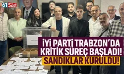 İYİ Parti Trabzon'da sandıklar kuruldu...