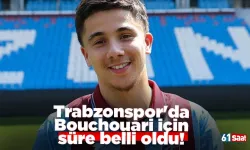 Trabzonspor'da Bouchouari için süre belli oldu!