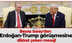 Beyaz Saray'dan Erdoğan-Trump görüşmesine dikkat çeken mesaj!