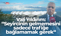 Vali Yıldırım: "Seyircinin gelmemesini sadece trafikle bağlamamak gerek"