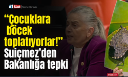 “Çocuklara böcek toplatıyorlar!” Suiçmez’den Bakanlığa tepki