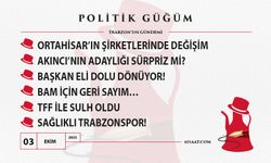 Politik Güğüm - 3 Ekim 2025