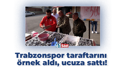 Trabzonspor taraftarını örnek aldı, ucuza sattı!