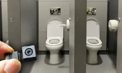 Okul tuvaletinde gizli kamera skandalı
