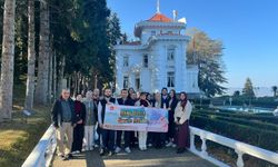 Üniversite öğrencileri Trabzon'u gezdi!