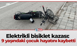 Elektrikli bisiklet kazası: 9 yaşındaki çocuk hayatını kaybetti