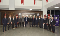 TESOB heyetinden Emniyet Müdürü Loğoğlu'na hayırlı olsun ziyareti